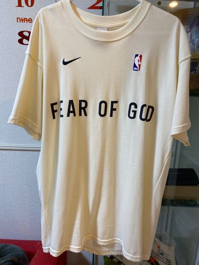 FEAR OF GOD / Nike Warm Up T-Shirt "Sail"