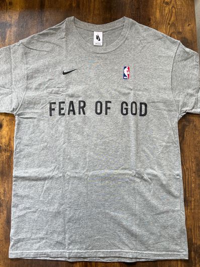 FEAR OF GOD / Nike Warm Up T-Shirt "Grey"