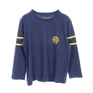 Chrome Hearts 33 Horseshoe L/S T-Shirt "Navy/Yellow"