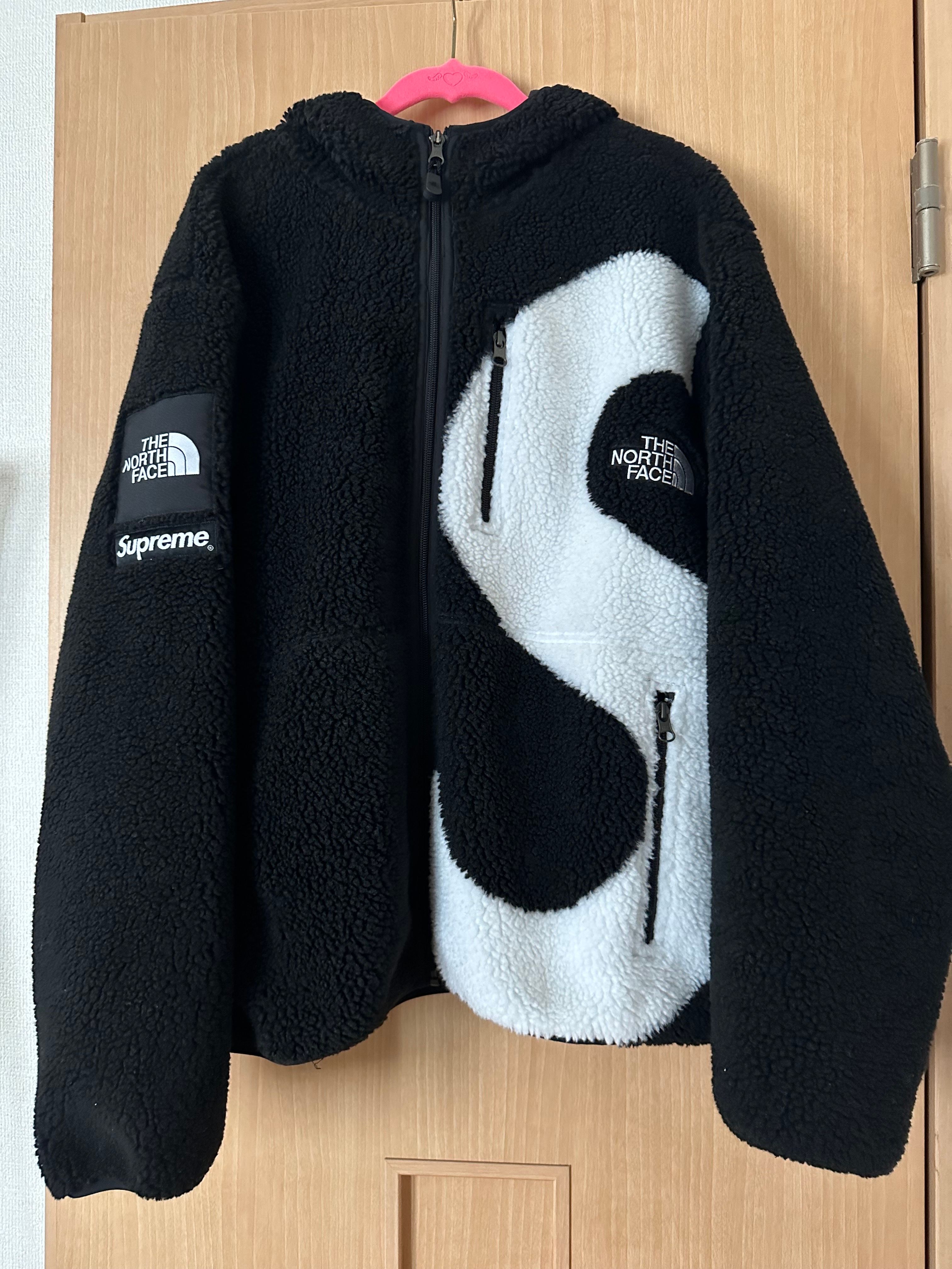 Supreme x The North Face S Logo Hooded Fleece Jacket "Black"