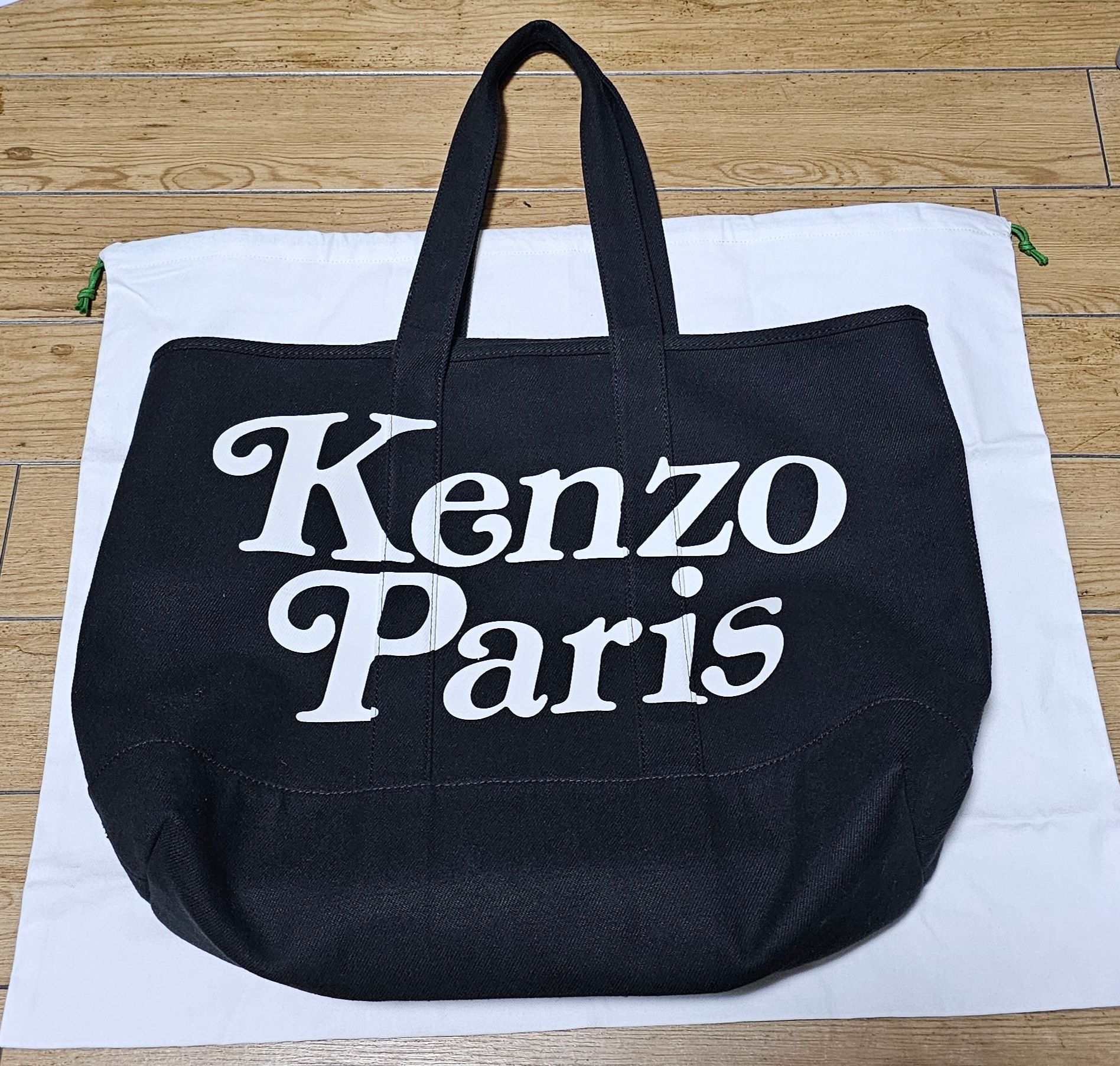 KENZO x VERDY Large Tote Bag "Black"