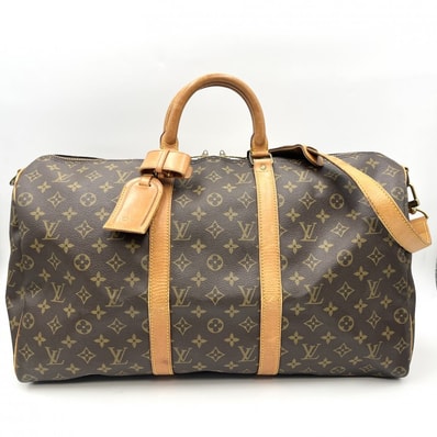 LOUIS VUITTON(ルイヴィトン)キーポル50 バンドリエール ヴィンテージ ボストンバッグ 旅行バッグ モノグラム キャンバス 2WAY ゴールド金具 レディース メンズ M41416【中古】