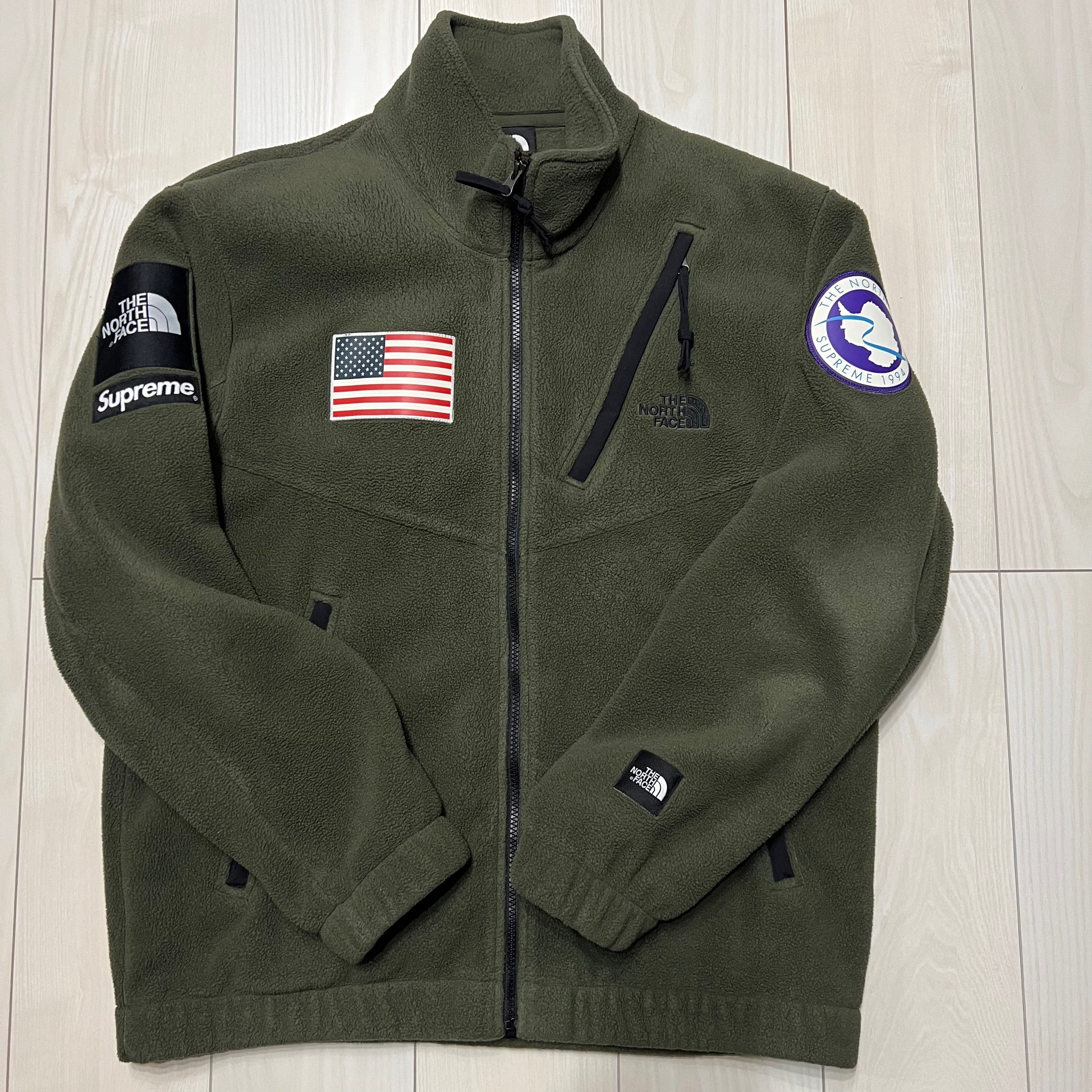 Supreme x The North Face Polartec Fleece Jacket "Olive"