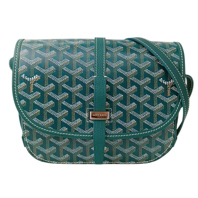 GOYARD ゴヤール ベルヴェデーレPM ショルダーバッグ BELVE3PMLTY09CG09P PVC グリーン レディース【中古】