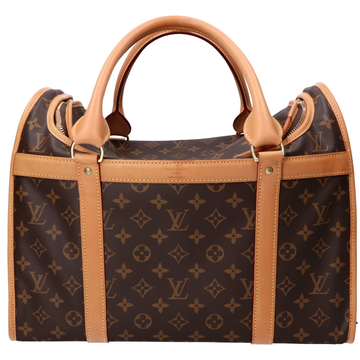 ルイヴィトン M42024 モノグラム サックシヤン40 ペットバッグ ドッグキャリー 小型犬用