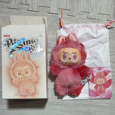 POP MART THE MONSTERS (LABUBU) Big into Energy Series Plush Pendant LOVE