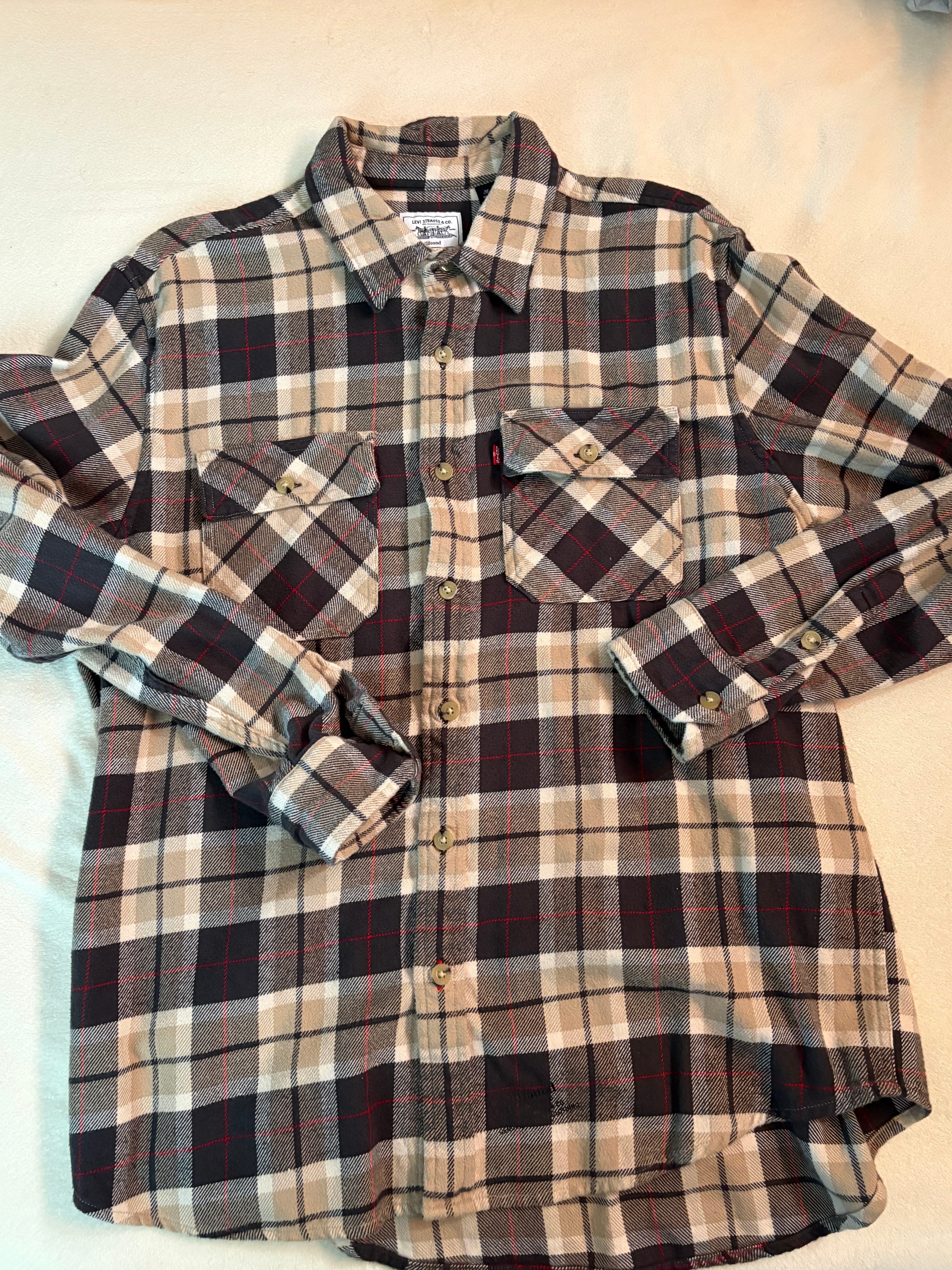 リーバイス x ジョウンド プラッドシャツ "ブラウン"