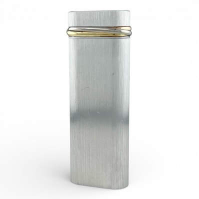 美品 カルティエ ライター トリニティ シルバー ゴールド メンズ