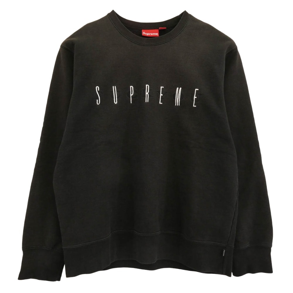 Supreme シュプリーム パーカー Fuck You Crewneck ファックユー クルーネック スウェット トレーナー ブラック ブラック系 L【美品】【中古】
