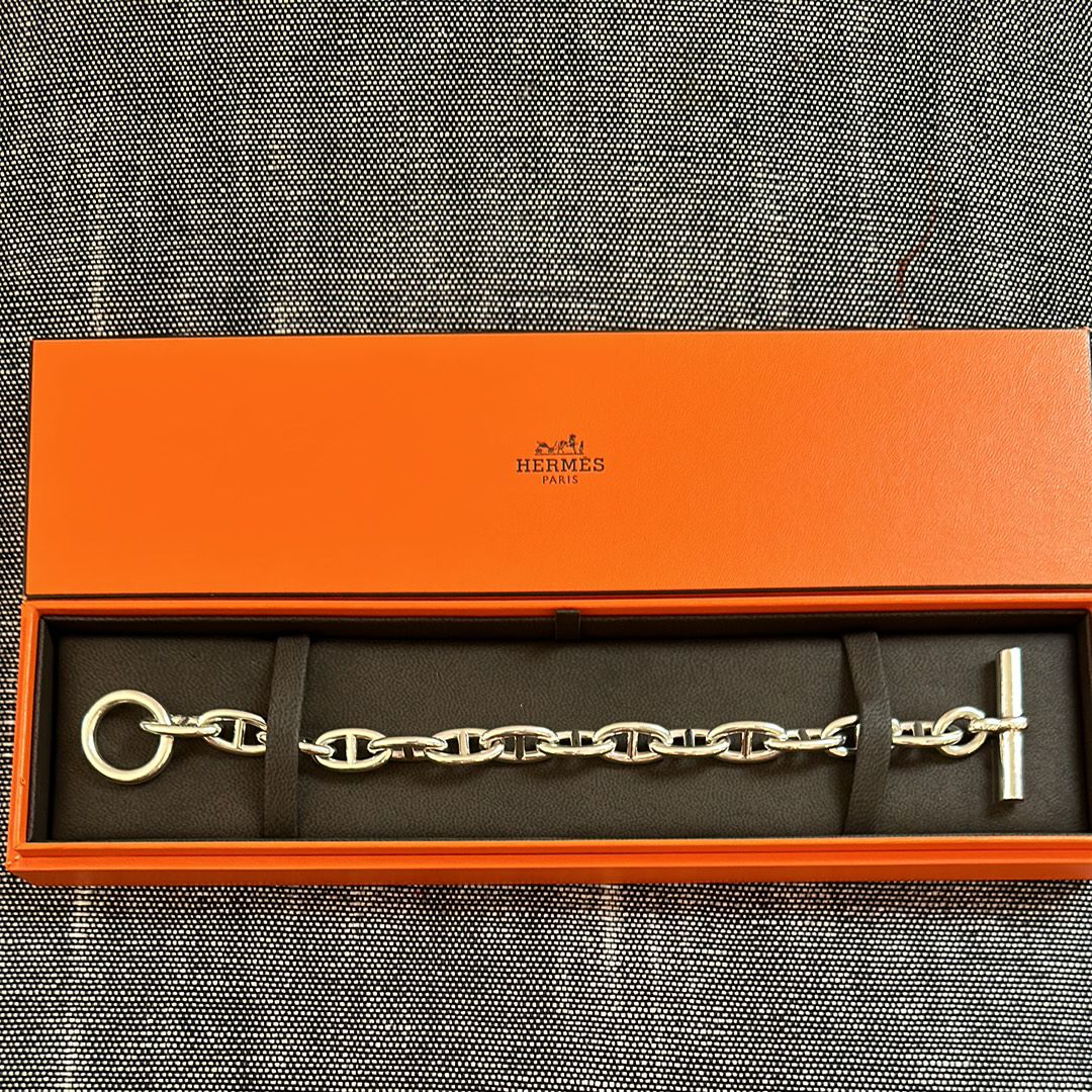 Hermes Chaine D'ancre GM Bracelet "Silver"