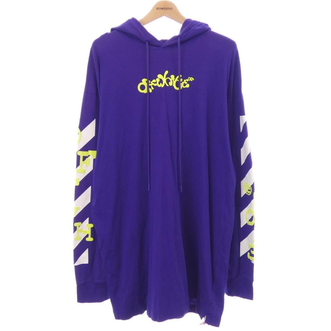 C (やや傷や汚れあり)】オフホワイト OFF-WHITE パーカーの古着・中古