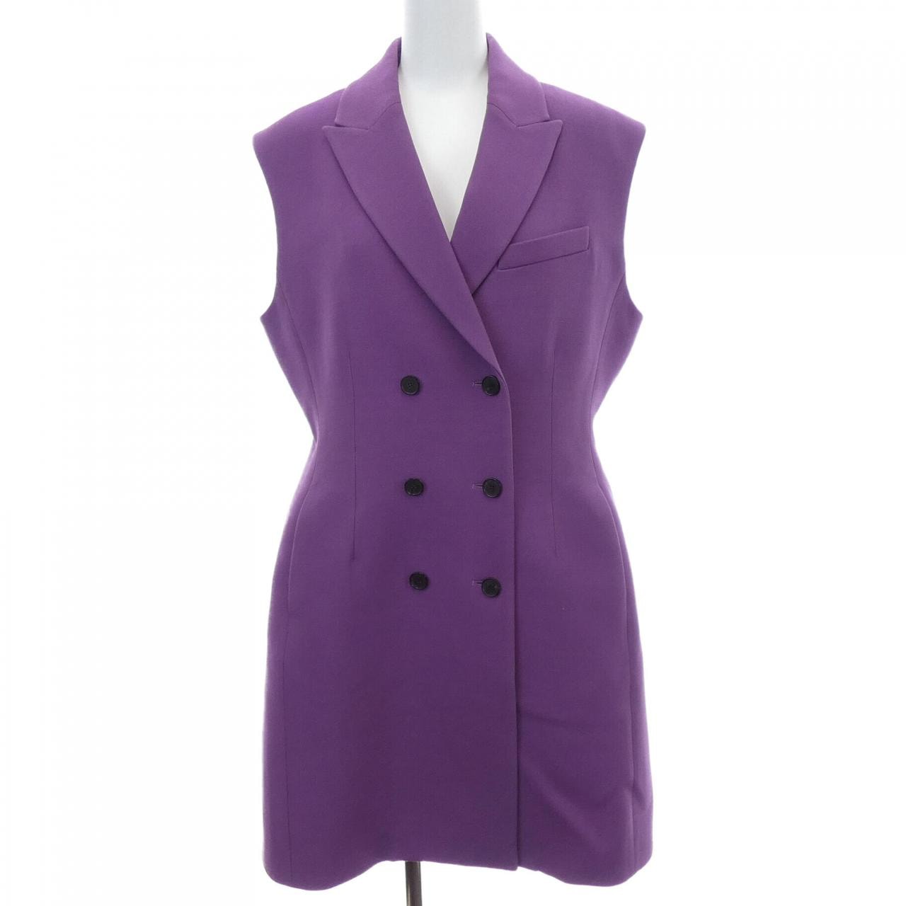 クリスチャンディオール CHRISTIAN DIOR ミディ ブレザードレス 421R39A1166 ロングベスト