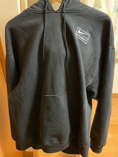 Stussy × Nike NRG Washed Hoodie (US Size) "Black" DN4028-010