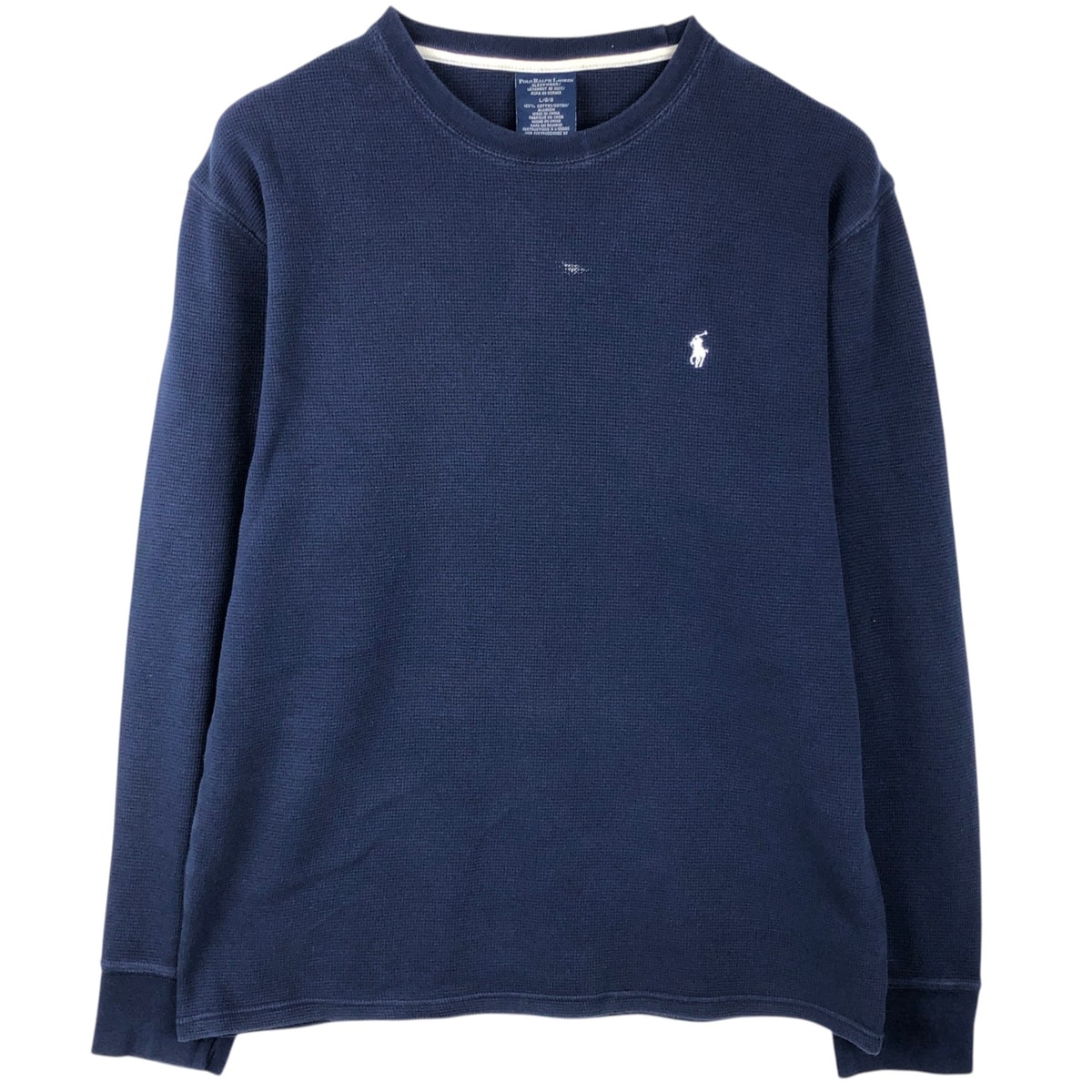 古着 ラルフローレン Ralph Lauren POLO RALPH LAUREN SLEEPWEAR サーマルロンT ワッフル メンズL相当/eaa654982