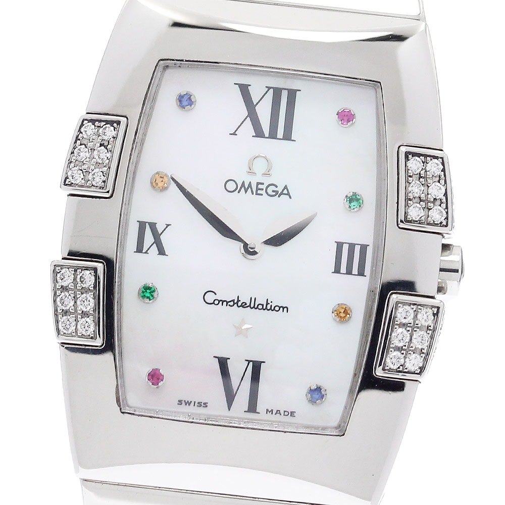 オメガ コンステレーション クアドレラ 1586.79 レディース 【中古】