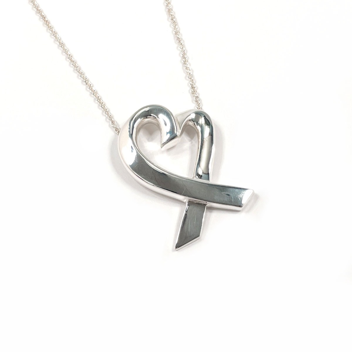 ティファニー ネックレス ラビングハート パロマピカソ シルバー