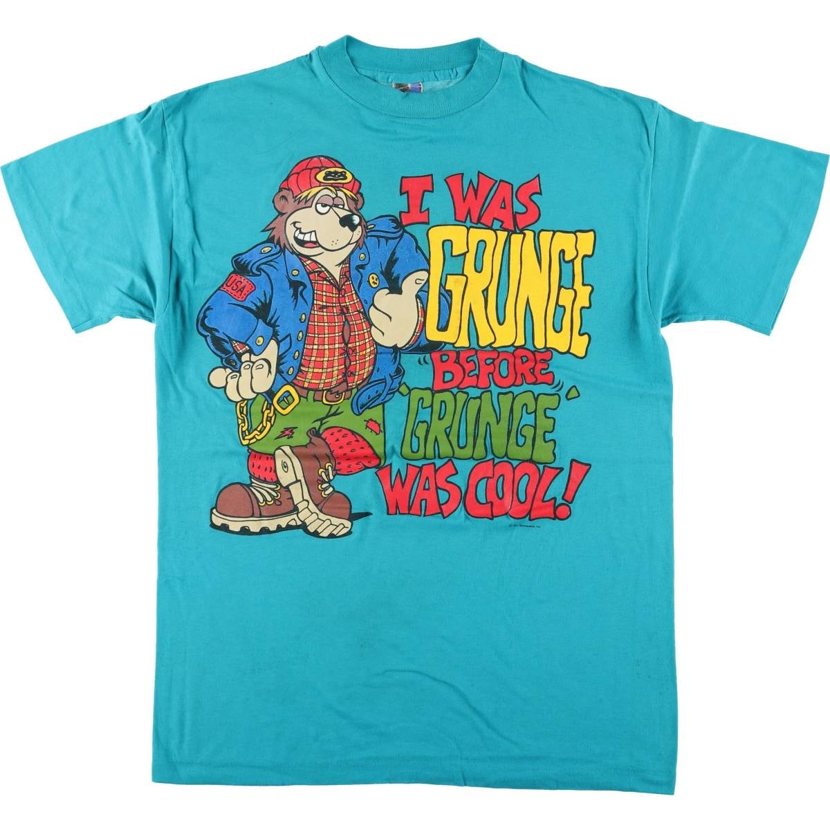 古着 ヘインズ Hanes メッセージプリントTシャツ USA製 メンズXL相当 ヴィンテージ/eaa389293