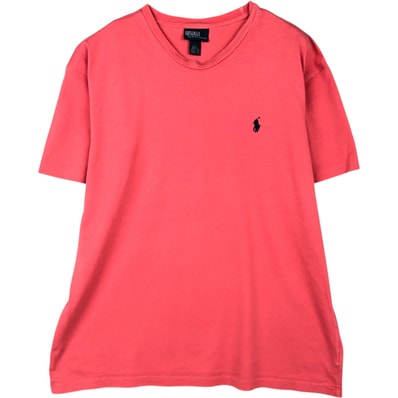 古着 ラルフローレン Ralph Lauren POLO by Ralph Lauren 半袖 ワンポイントロゴTシャツ メンズL相当/eaa621658