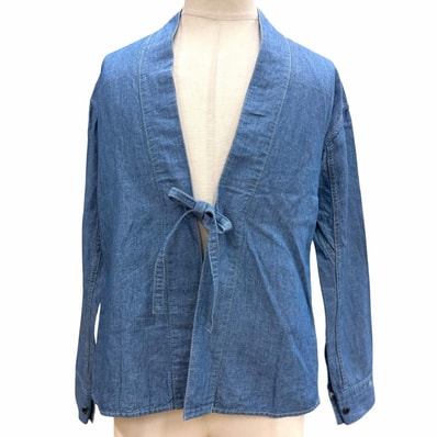 良品 ビズビム ジャケット lhamoShirts noragi ブルー 1