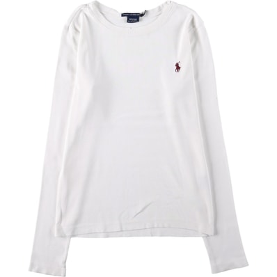 古着 ラルフローレン Ralph Lauren SPORT スポーツ ロングTシャツ ロンT レディースM相当/eaa672589