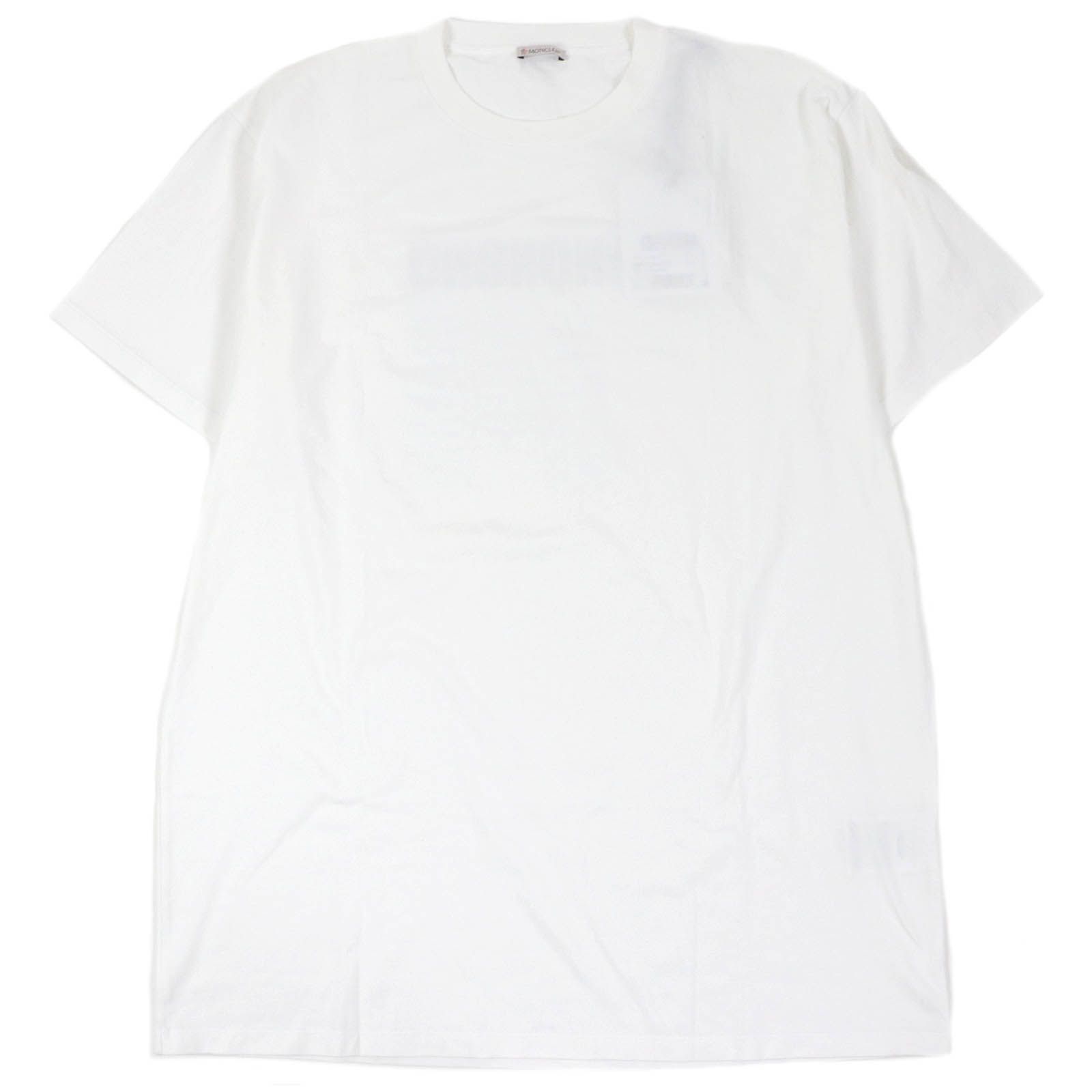モンクレール 半袖Ｔシャツ ホワイト メンズ M