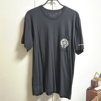 Chrome Hearts Horse Shoe Logo Pocket T-Shirt "Black"