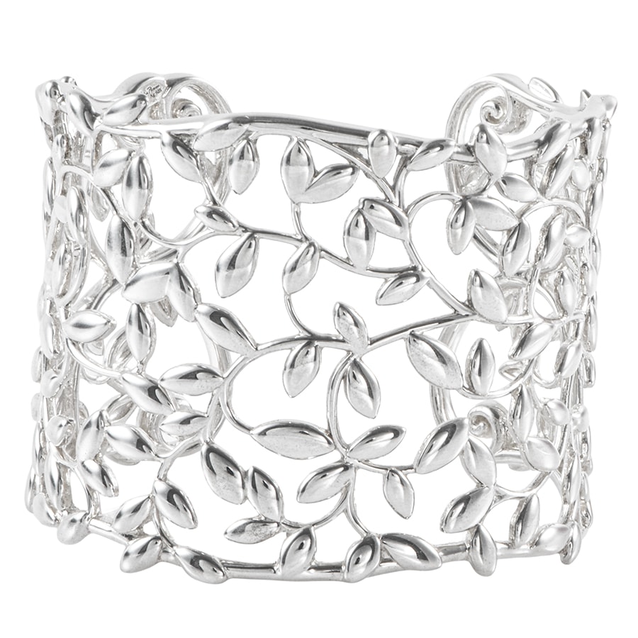 TIFFANY&Co. ティファニー オリーブリーフ カフ バングル パロマ・ピカソ スターリングシルバー シルバー【中古】