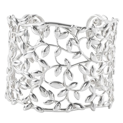 TIFFANY&Co. ティファニー オリーブリーフ カフ バングル パロマ・ピカソ スターリングシルバー シルバー【中古】