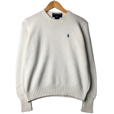 古着 ラルフローレン Ralph Lauren POLO SPORT ポロスポーツ コットンニットセーター メンズS相当/eaa605734