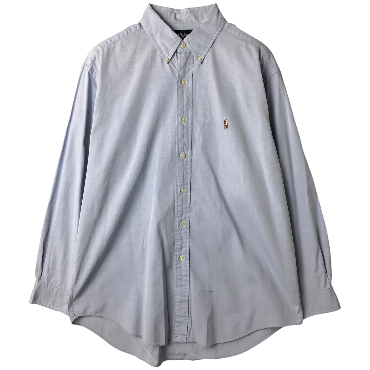 古着 ラルフローレン Ralph Lauren YARMOUTH 長袖 ボタンダウンシャツ メンズL相当/eaa609645