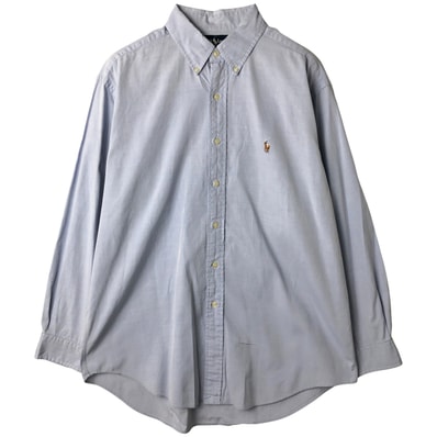 古着 ラルフローレン Ralph Lauren YARMOUTH 長袖 ボタンダウンシャツ メンズL相当/eaa609645