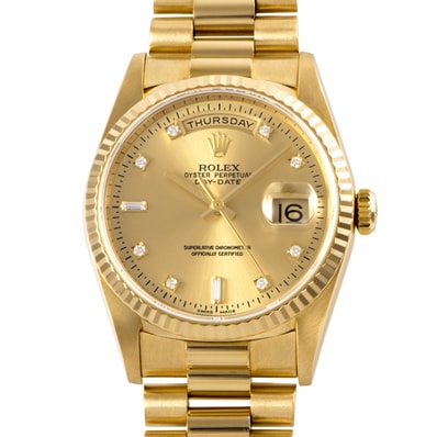 ROLEX ロレックス デイデイト W番 18238A K18YG【中古】
