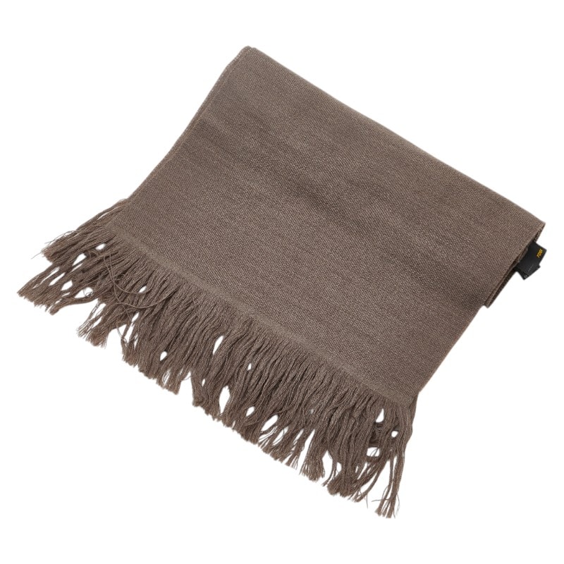 펜디 FF 패턴 스카프 브라운 울 여성 FENDI [중고]