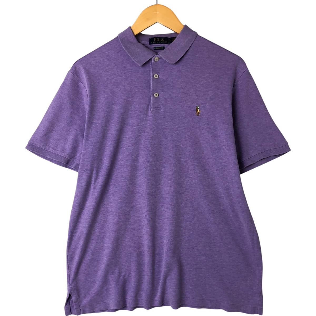 古着 ラルフローレン Ralph Lauren POLO RALPH LAUREN CLASSIC FIT 半袖 ポロシャツ メンズL相当/eaa543062