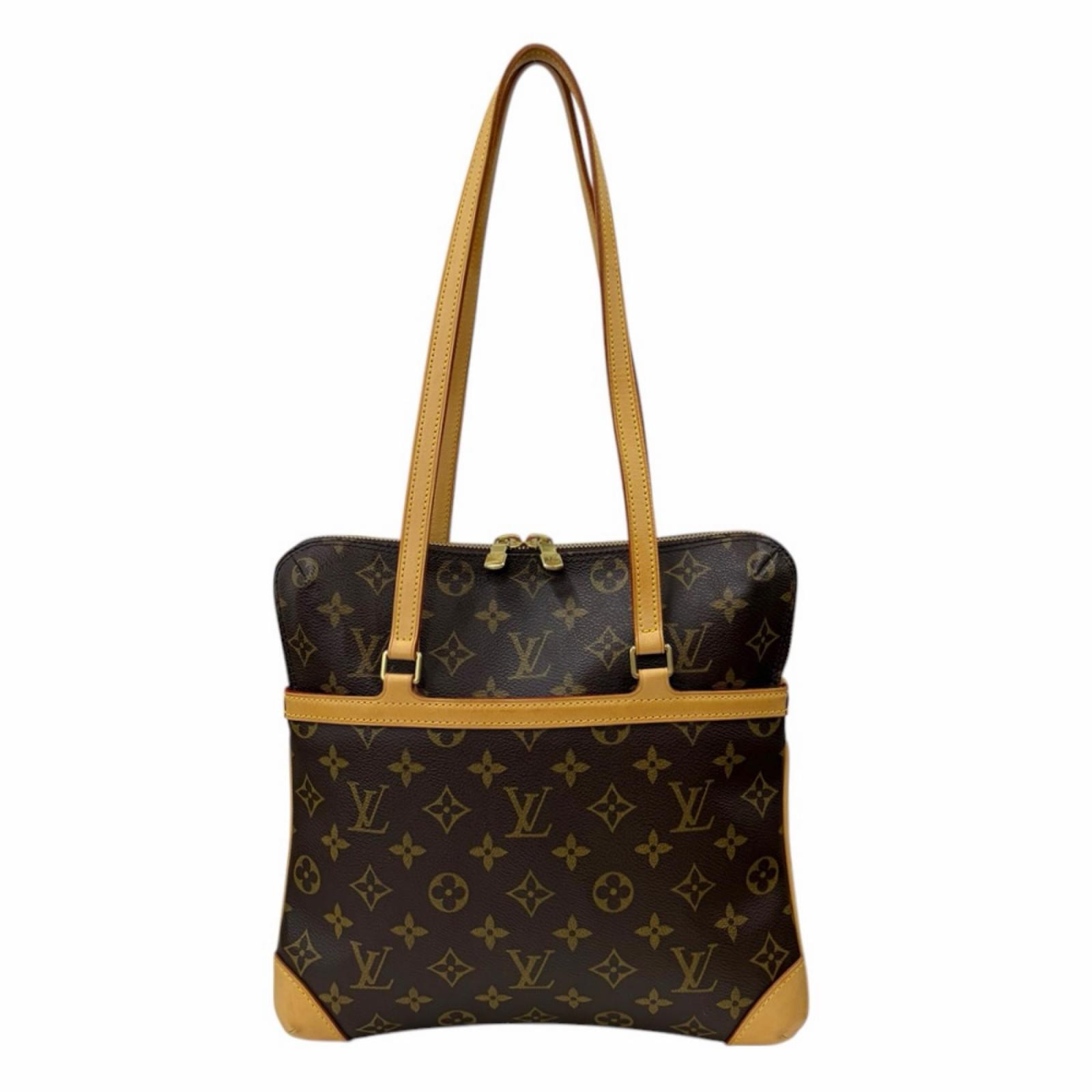 ルイヴィトン クーサンGM モノグラム ショルダーバッグ モノグラムキャンバス M51141 ブラウン レディース LOUIS VUITTON 中古