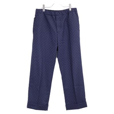 ルイヴィトン 美品 国内正規 RM252MF QFT HTFP6W モノグラム ドローストリング スラックスパンツ 48