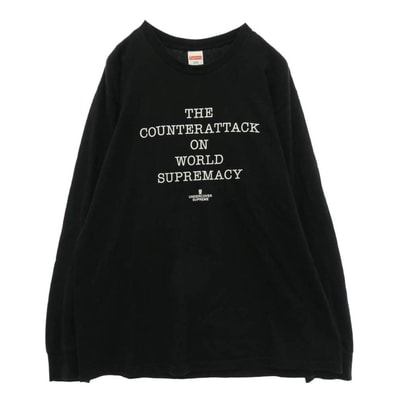 Supreme シュプリーム UNDERCOVER アンダーカバー UNDERCOVER Public Enemy Counterattack L/S Tee アンダーカバー パブリック エネミー カウンターアタック L/S 長袖【中古】