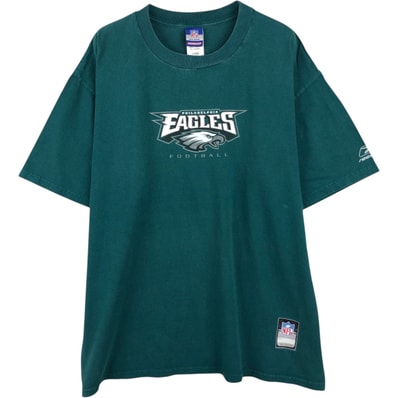 古着 リーボック Reebok NFL PHILADELPHIA EAGLES フィラデルフィアイーグルス スポーツプリントTシャツ メンズL相当/eaa649452