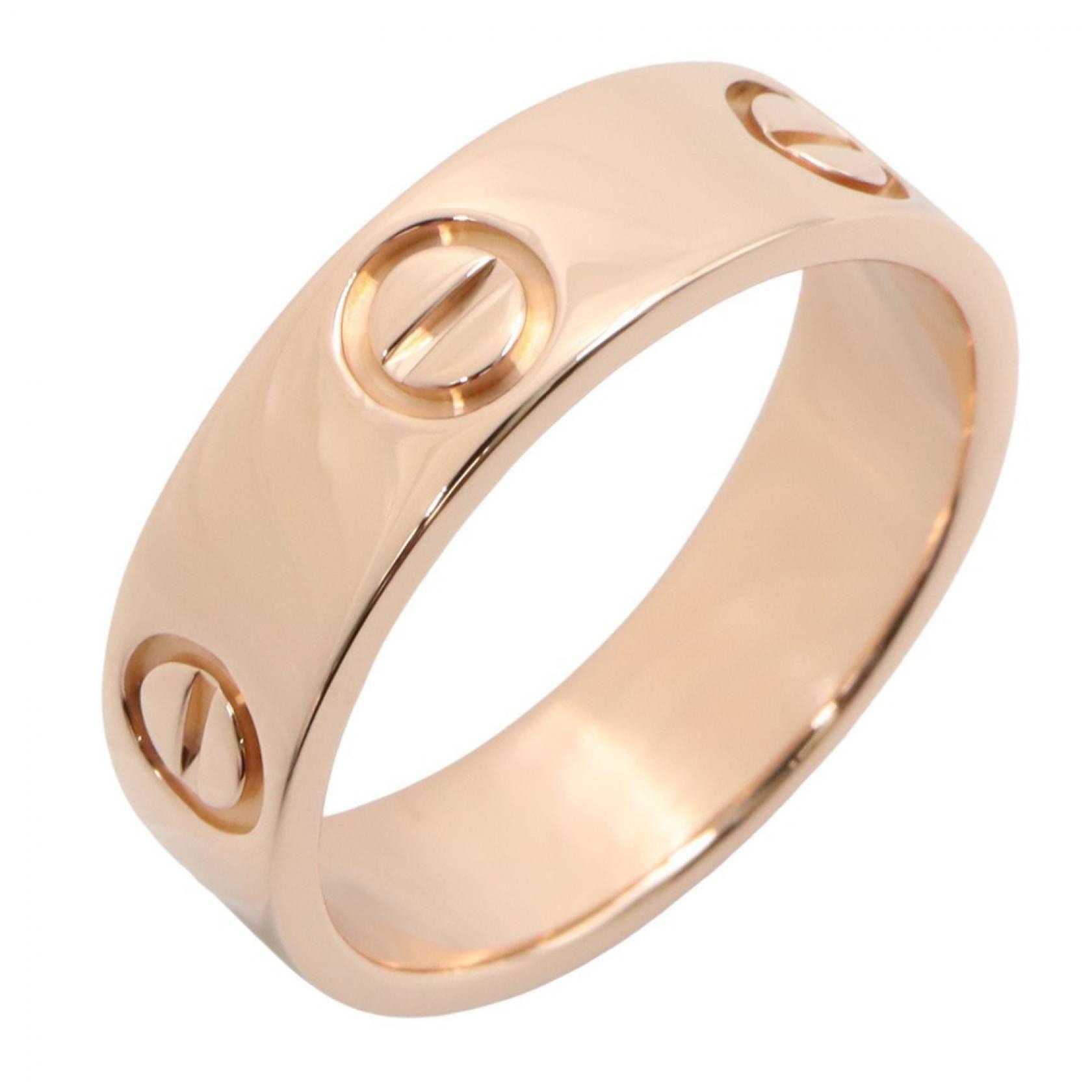 カルティエ CARTIER ラブリング リング・指輪 ジュエリー K18PG(ピンクゴールド) レディース ゴールド系 【中古】