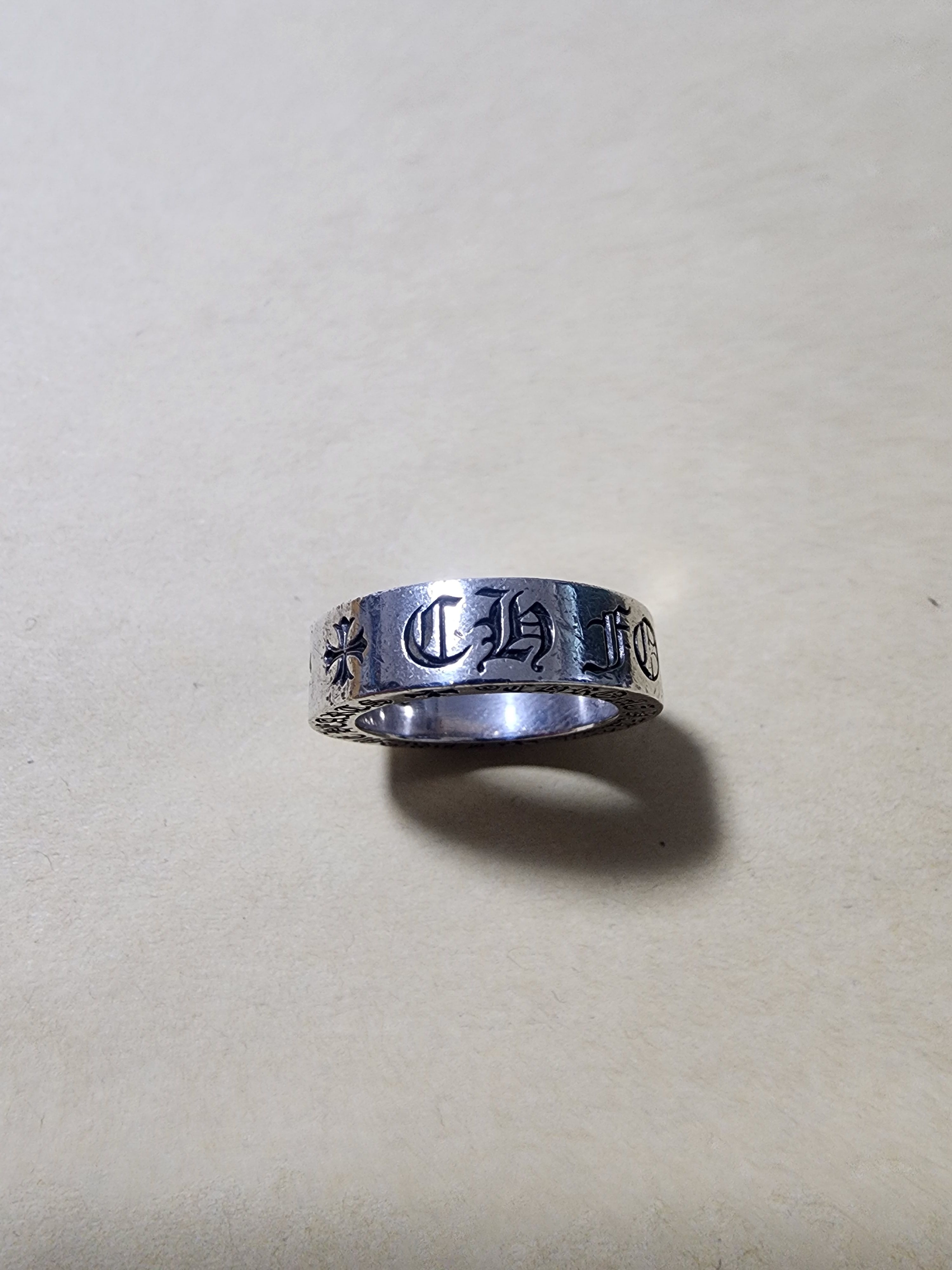 Chrome Hearts Spacer Ring 6mm Fuck You "Silver"