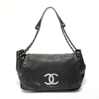シャネル CHANEL 10番台 2005-2006 ワイルドステッチ クルーズライン ショルダーバッグ【中古】