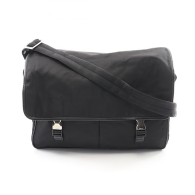 プラダ PRADA ショルダーバッグ バッグ ナイロン メンズ ブラック系 【中古】