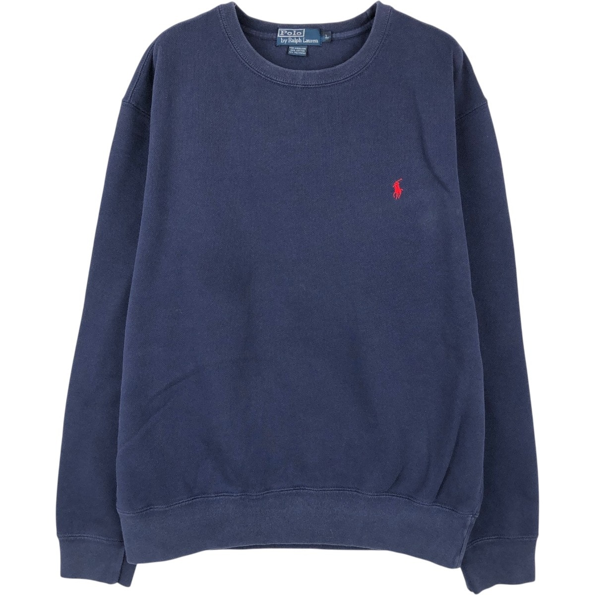 古着 ラルフローレン Ralph Lauren POLO by Ralph Lauren ワンポイントロゴスウェットシャツ トレーナー メンズL相当/eaa670624