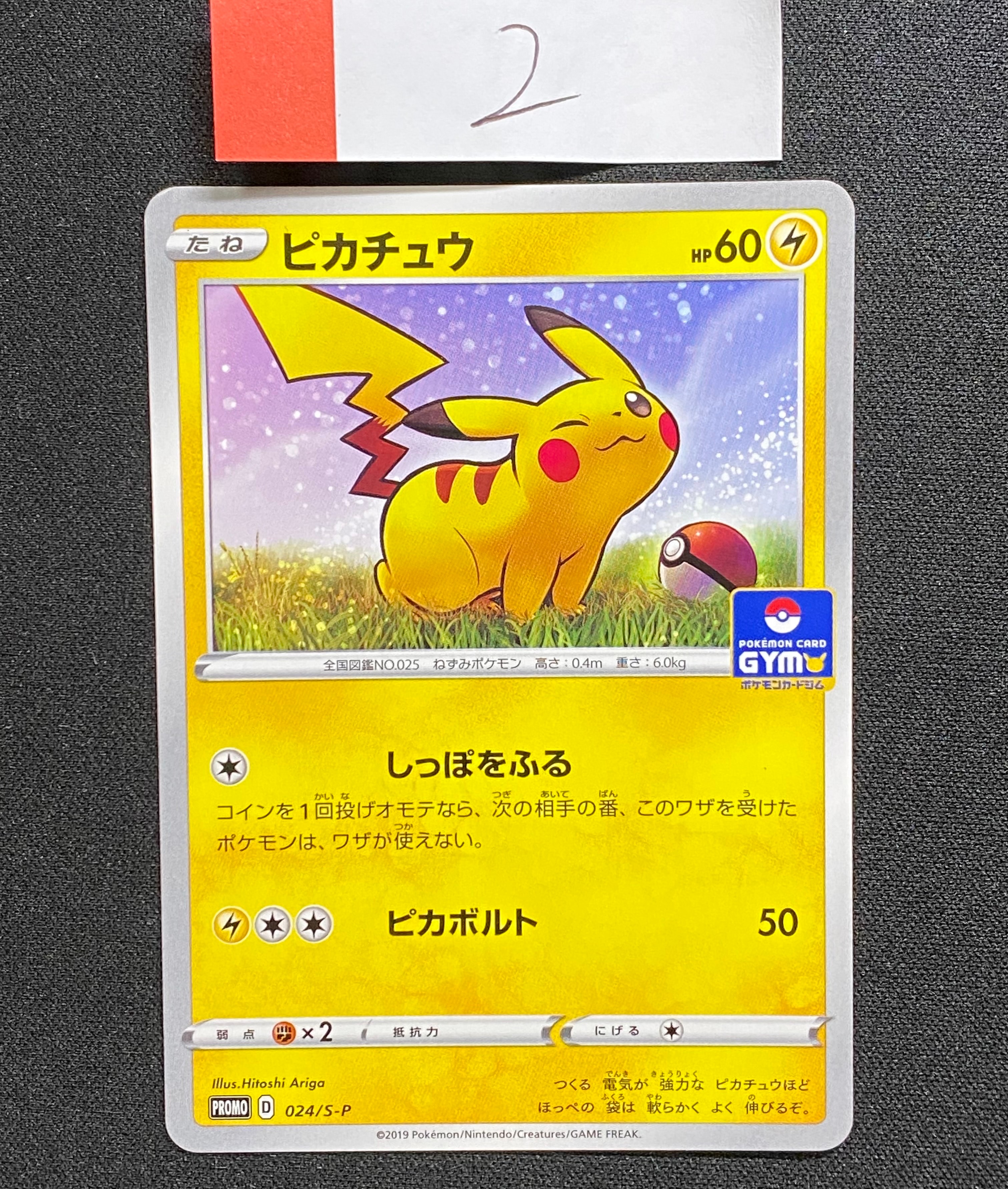 ピカチュウ: プロモ P [S-P 024](ポケモンカードゲーム ソード