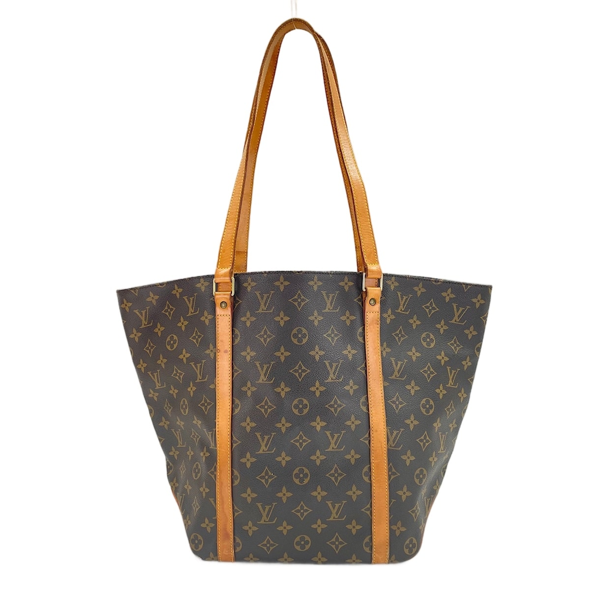 ヴィトン LV モノグラム サックショッピング トートバッグ【中古】