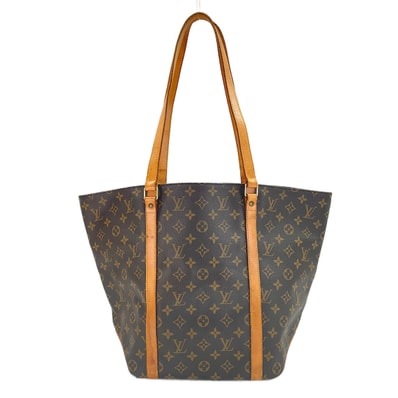 ヴィトン LV モノグラム サックショッピング トートバッグ【中古】