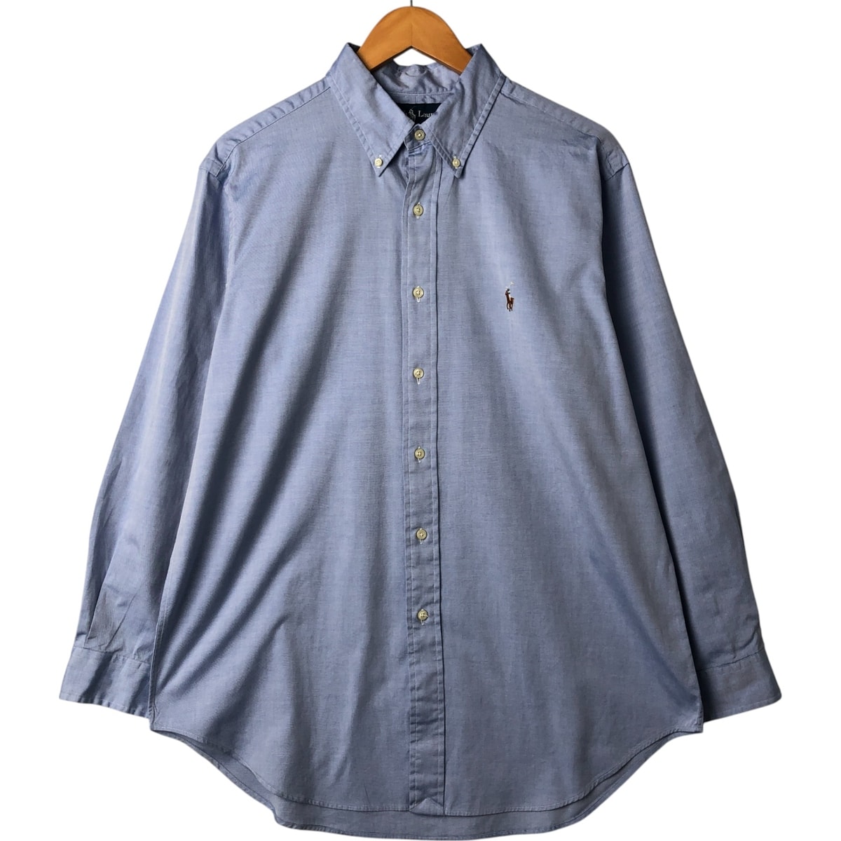 古着 ラルフローレン Ralph Lauren CLASSIC FIT 長袖 ボタンダウンシャツ メンズL相当/eaa563167