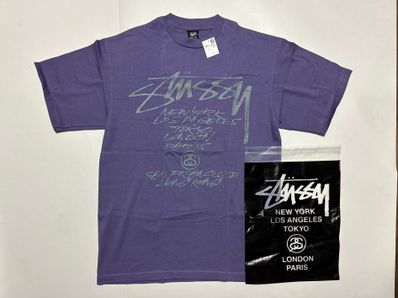 ステューシー限定ワールドツアーTシャツ フューチュラL