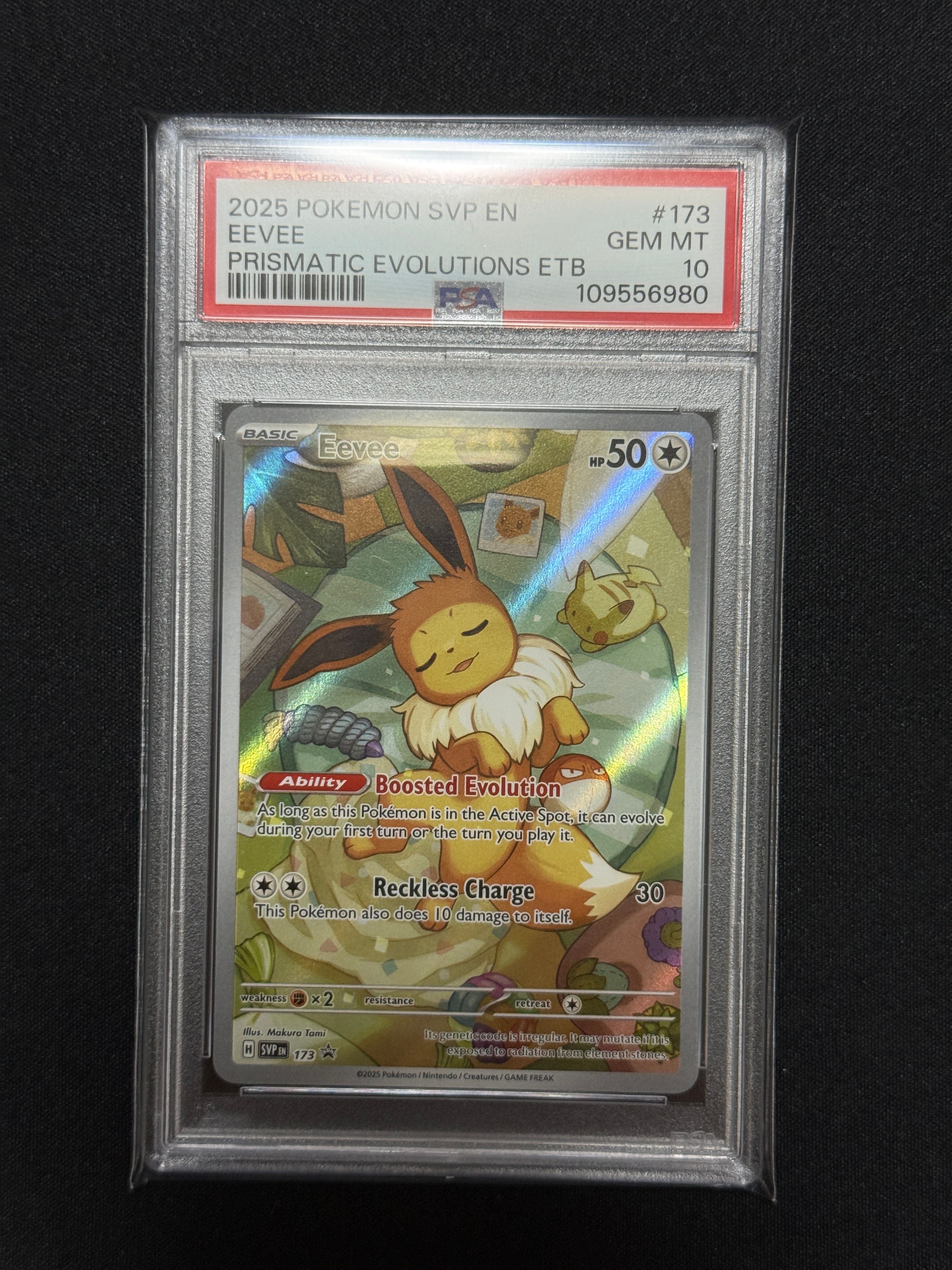 イーブイ P [SVP EN 173]【英語版】(スカーレット&バイオレット「プリズマティックエボリューションズ エリートトレーナボックス」)