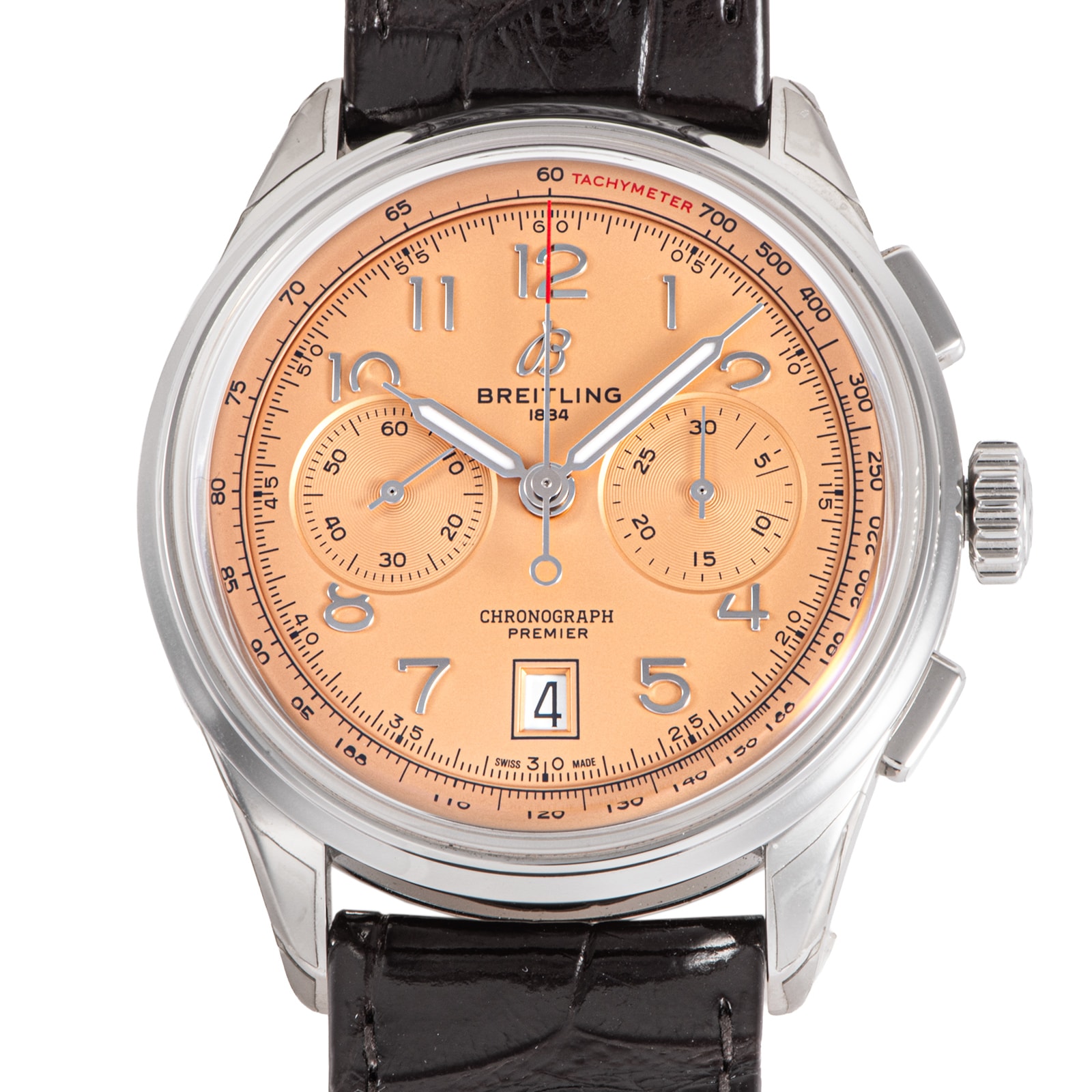 【新品】BREITLING ブライトリング プレミエ B01 クロノグラフ42 AB0145331K1P1 ステンレススチール【中古】